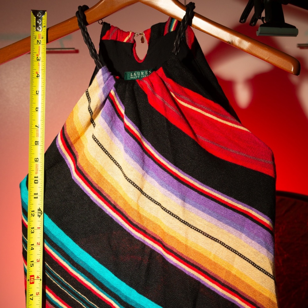 Ralph Lauren Colorful Summer Top Size S